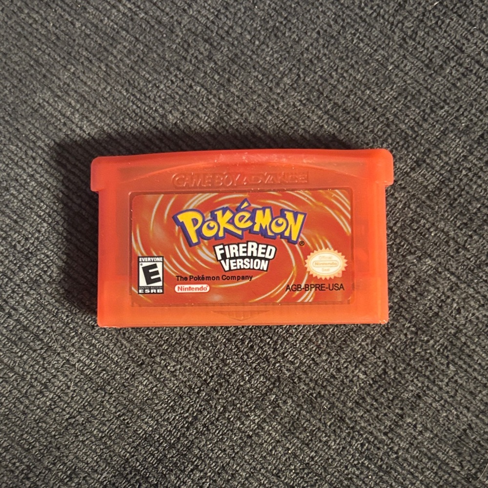 Nintendo Pokémon FireRed Version - Vibrant Orange